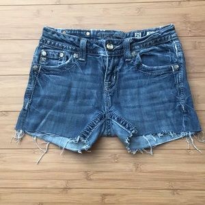 Miss Me Cut-off Shorts Size 25